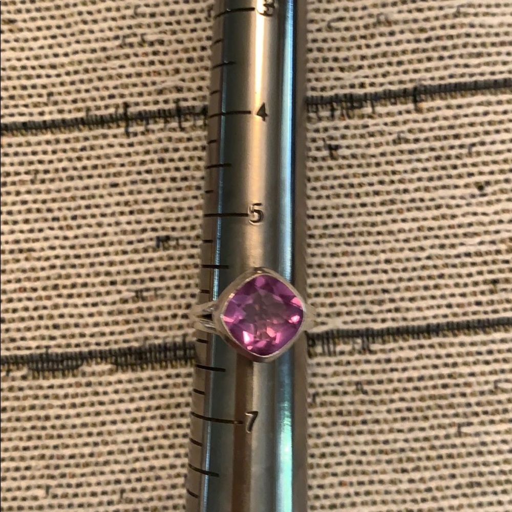 Sterling silver 925 Amethyst ring